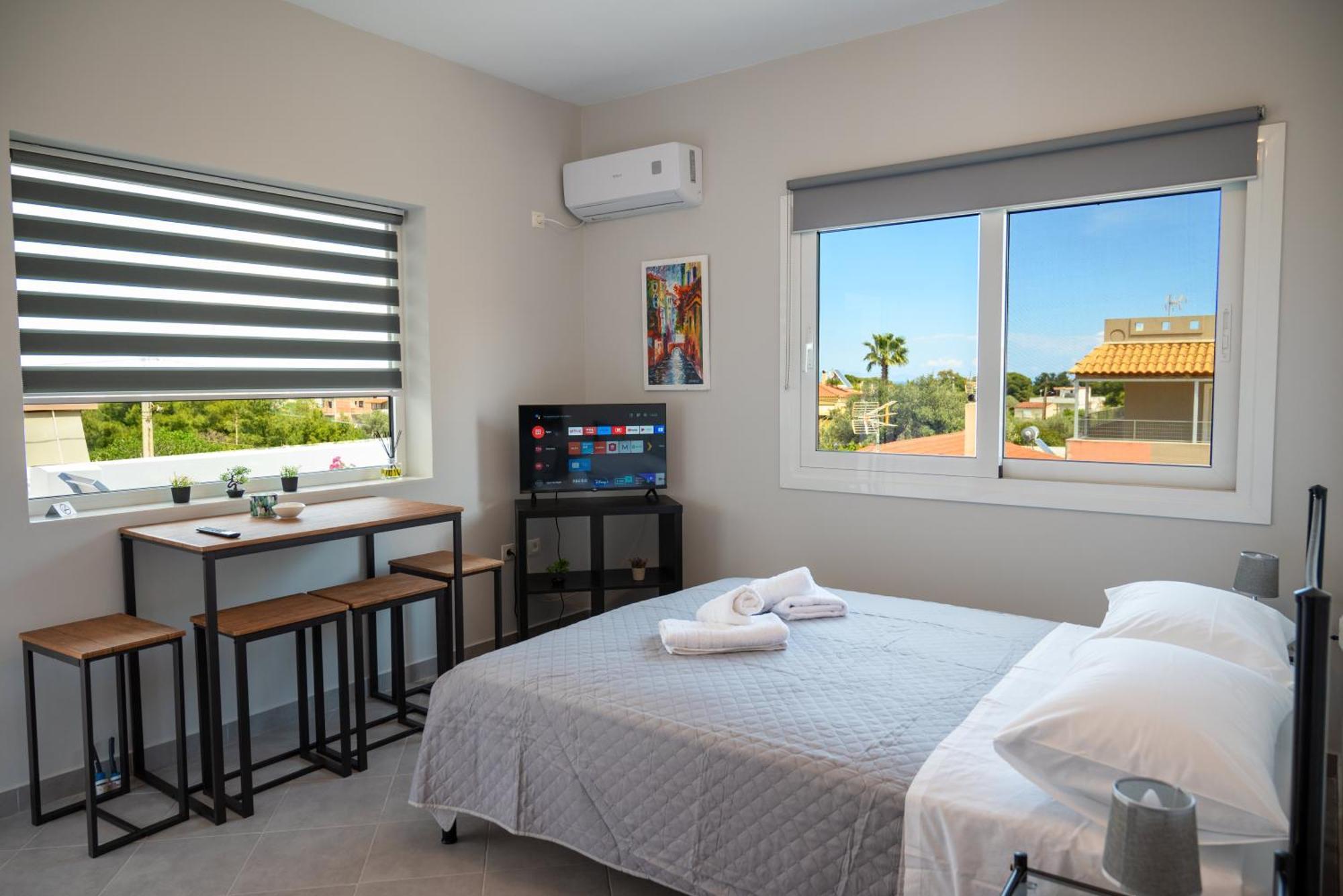 Airport Palmtree Apartments - 15Min From Airport Artemida  Exterior photo