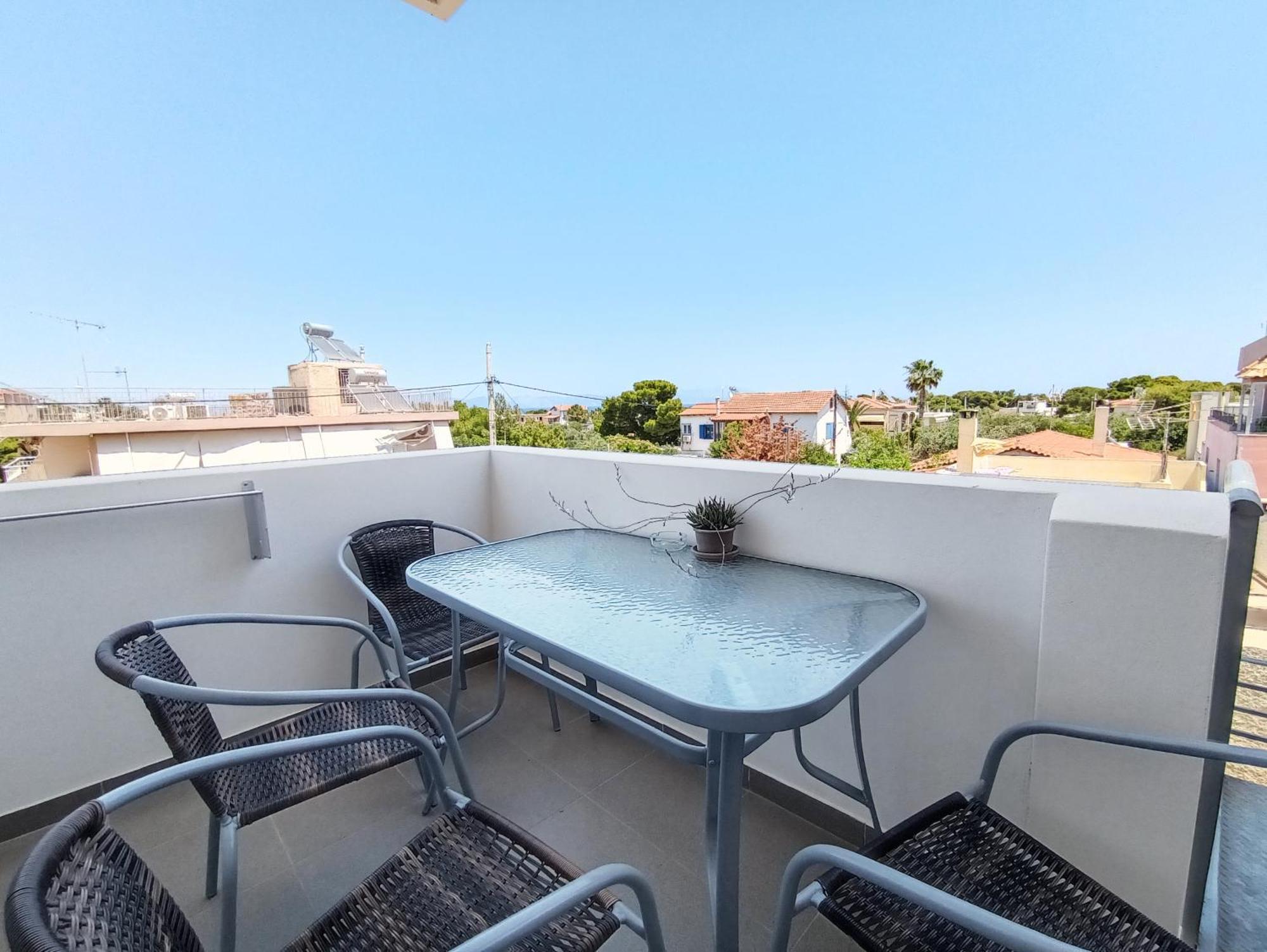 Airport Palmtree Apartments - 15Min From Airport Artemida  Exterior photo